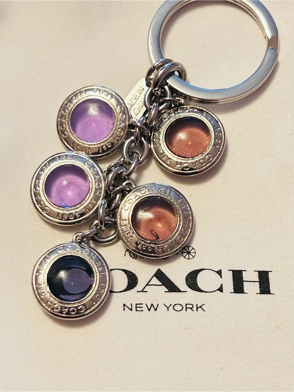 RARE Coach 1941 Y2K Charm Bag Charm/ Keychain - Picture 9 of 9